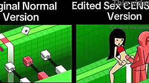 Comparing Rhythm Heaven Fever Original and Censored Versions