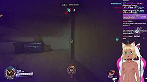 Vtuber Lewdneko Plays Overwatch And Gets Spanked Part 2