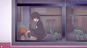 Futaba Sakura And Ann Takamaki In Persona 5 Hentai