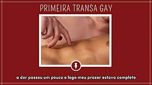 First Gay Encounter Explodes with Raw Crossdressing Action