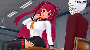 Teacher's little secret in hentai fantasy!