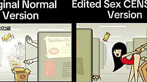 Comparing Rhythm Heaven Fever Original and Censored Versions