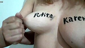 i want you to touch my tits and nipples in this amateur scene