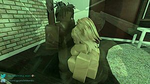 I bent this white girl over and pounded her hard in her bedroom.