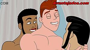 anime forest scene with gay perverts getting naughty 😏