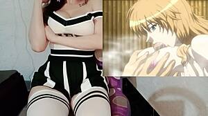 Hot Latina Maid Fucks Wife of Painting Teacher in Hentai