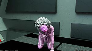 I feel emotional showcasing my project as asian milf scientist in space.