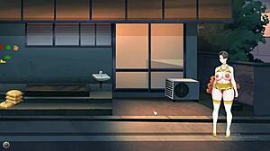 Shameless milf exhibicionista showing off big tits and ass