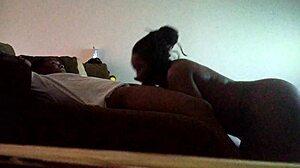 Sucking my man sloppy toppy with big cock and tits