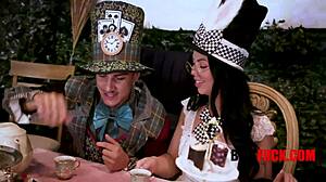 Alice's Crazy Gangbang Adventures In Wonderland.