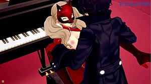 Futaba Sakura And Ann Takamaki In Persona 5 Hentai