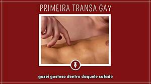 First Gay Encounter Explodes with Raw Crossdressing Action