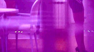 spying on jeny smith taking nude selfies through the window