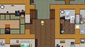 Blonde Heroine Trapped on Roof in Otherworld Adventure