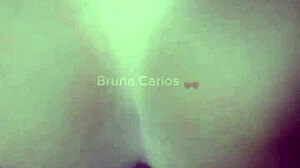 i saw this blonde wife so horny after travel, she fucked in the hotel bathroom