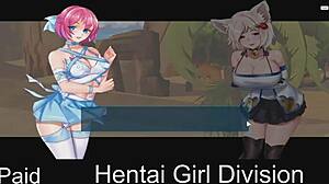 hentai girl in division neko casually.