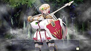 Horny heroine Ingrid in Ep 4 - milked and gangbanged!