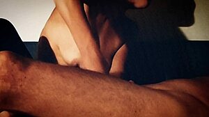 The sexy girl delivers the best sensual handjob ever to her german partner with oiled body.