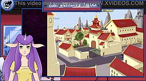 I watched azula showering in avatar the last airbender