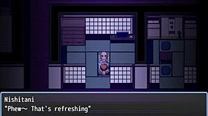 I fuck son's friend with big tits in park at night