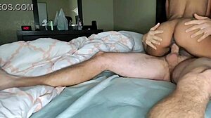 jojo sucks big white cock then rides monster dick deep