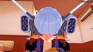 Valkyrie Giving Intense Blowjob In Pov Fantasy Scene