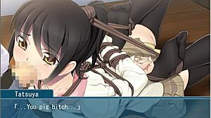 Teacher Punishes Hard in Bondage Lesson