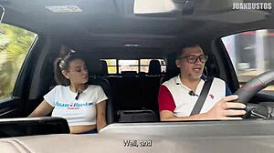 Sol Peterson, bisa deepthroat sambil naik mesin liar itu?