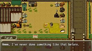 Blonde Heroine Trapped on Roof in Otherworld Adventure