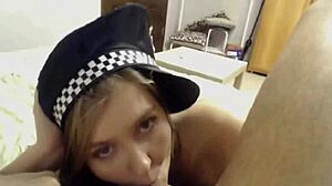 Blond Camwhore Fucks Doggy And Sucks Cock!