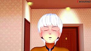 Valkyrie Giving Intense Blowjob In Pov Fantasy Scene