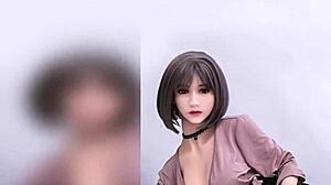 Sexy Asian Doll Enjoys Casual Everyday Moments