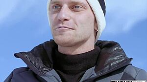 Tushy besties Octokuro & Ivy Maddox share thick cock in anal play