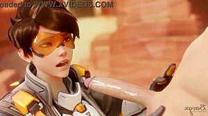 tracer pays a bet with friends