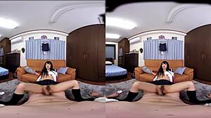 Japanese Beauty Mitsuki Nagisa Rides and Fingers in Wild Reality