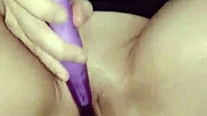 velvet rain, you’re so close to squirting with that huge toy