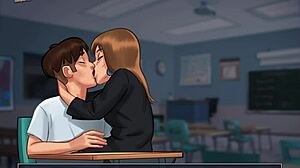 I enjoy playing Summertime Saga episode 125 with its erotic cartoon anime style