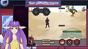 I watched azula showering in avatar the last airbender