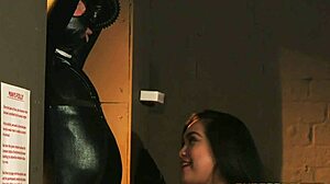 Cfnm Wanks Restrained Sub Before Group Swapping