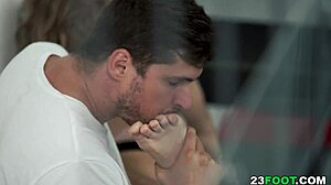 Foot Expert Busty Alexa Flexy Shows Off Her Skills In Every Way