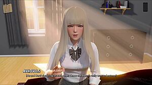 Teen 3D Anime in Wild Action