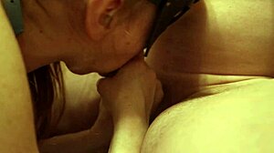 Raw Blowjob to friend with cum swap in mouth