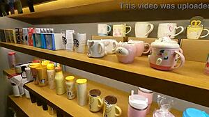 surprising NINA for VALENTINES DAY with huge asian boobs