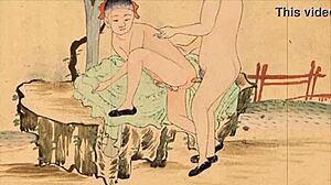 vintage erotic cartoon drawings from anime history