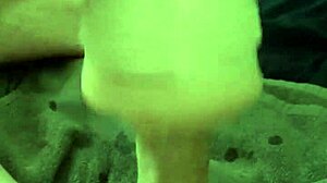 X900d Performs Intense Solo Fleshlight Wank Leading to Internal Cumshot Creampie