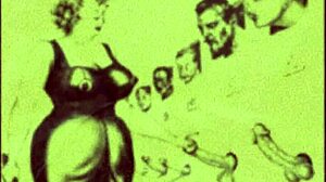 what’s this vintage erotic cartoon about?