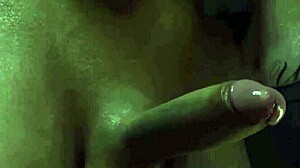 sexy girl gets warm cum 😋