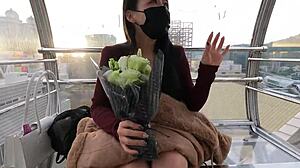 surprising NINA for VALENTINES DAY with huge asian boobs