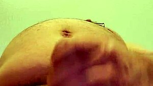 stroking in hotel room alone?