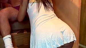 Why does the brazilian babe love big cock from neighbor?